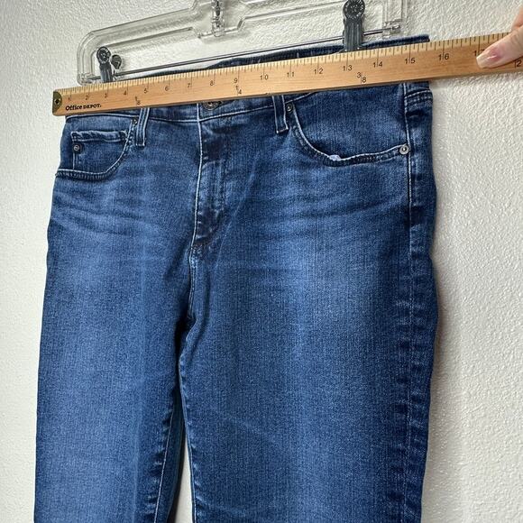 AG Adriano Medium Wash Whiskered Prima Cigarette Leg Jeans 30 - Picture 12 of 14